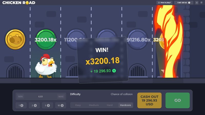 France - chicken road jeu